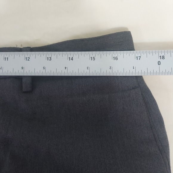 Merona Mens Dress Pants W34 L32 Gray Career Business Casual Office Trousers‎ - Picture 6 of 7